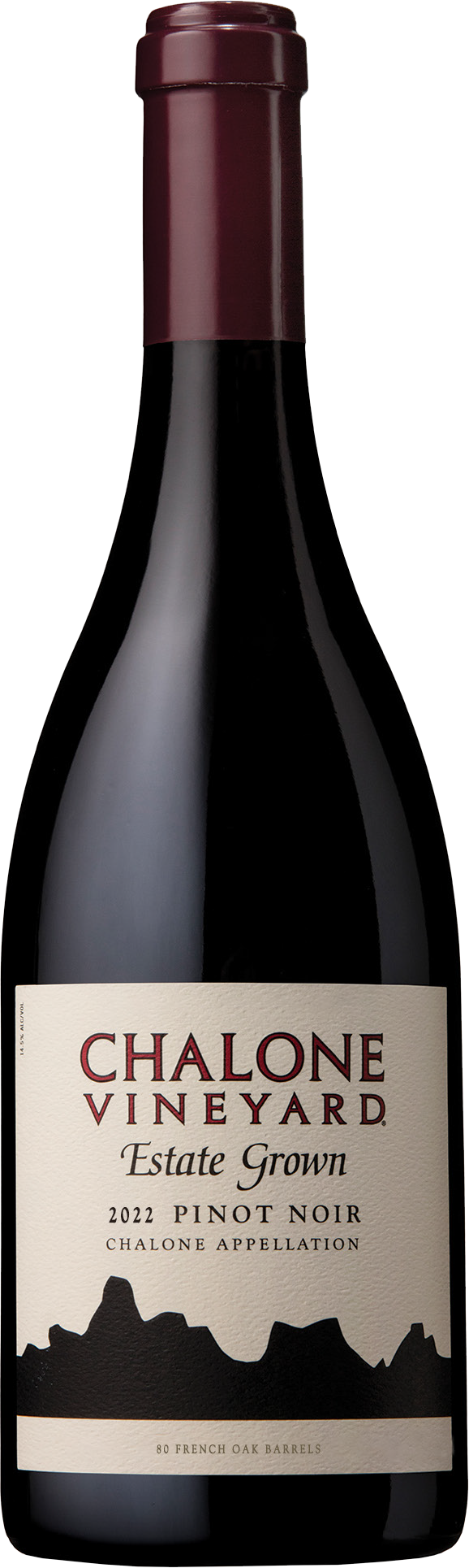 Chalone Estate Pinot Noir 2022 Front Bottle Shot