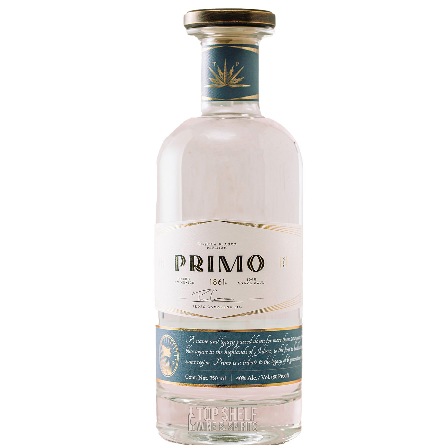Primo 1861 Blanco Tequila