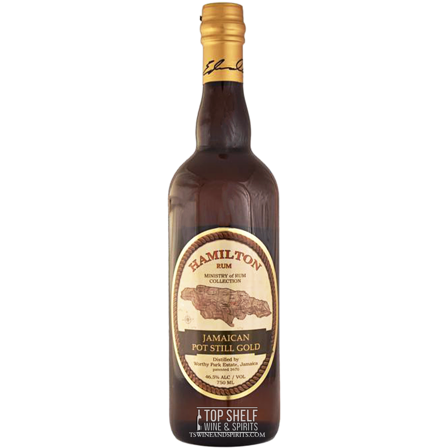 Hamilton Jamaican Pot Still Gold Rum