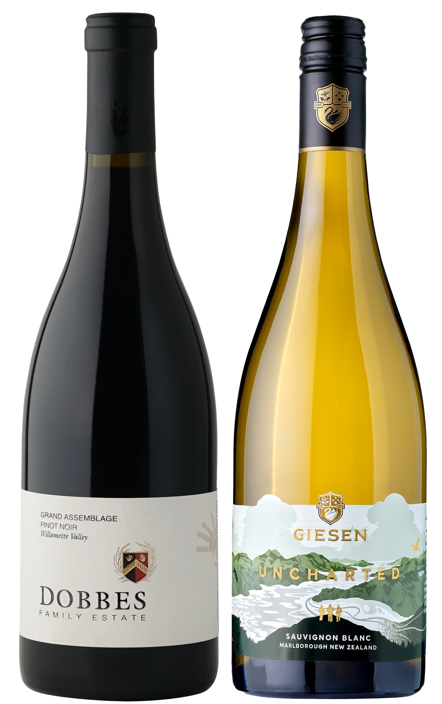 90 Point Red & White Two Bottle Gift Set