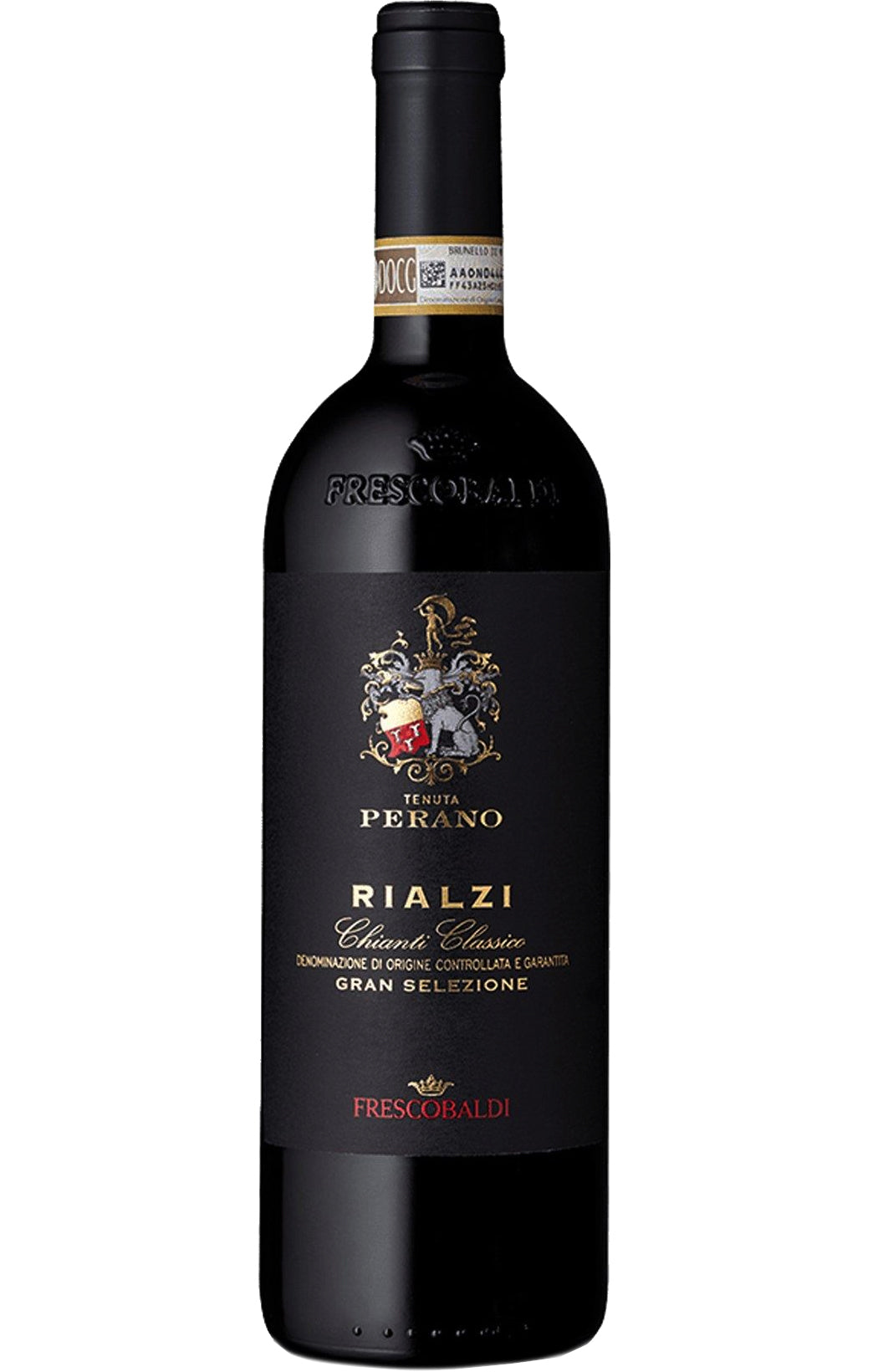 Frescobaldi Tenuta Perano Chianti Classico Rialzi Gran Selezione 2021 Front Bottle Shot