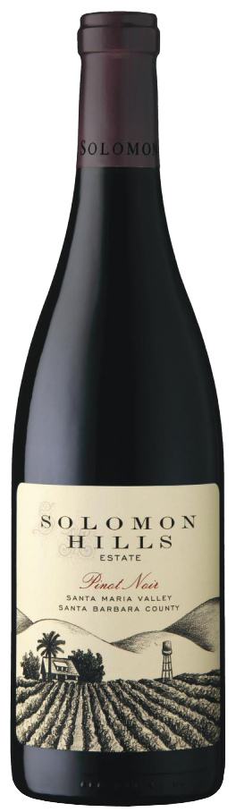 Solomon Hills Estate Pinot Noir 2021 Front Bottle Shot