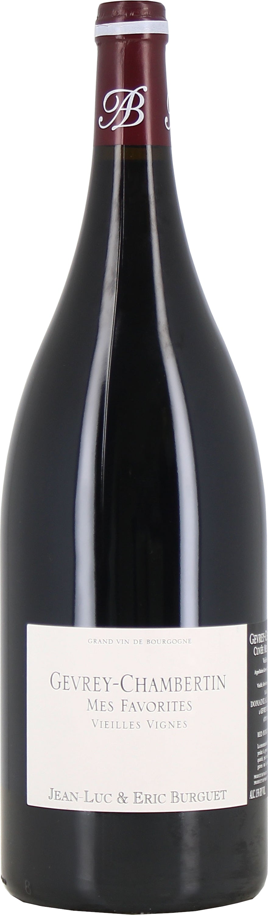 Jean-Luc & Eric Burguet Gevrey-Chambertin Mes Favorites Vieilles Vignes (1.5 Liter Magnum) 2022 Front Bottle Shot