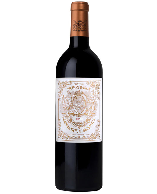 Chateau Pichon-Longueville Baron  2018  Front Bottle Shot