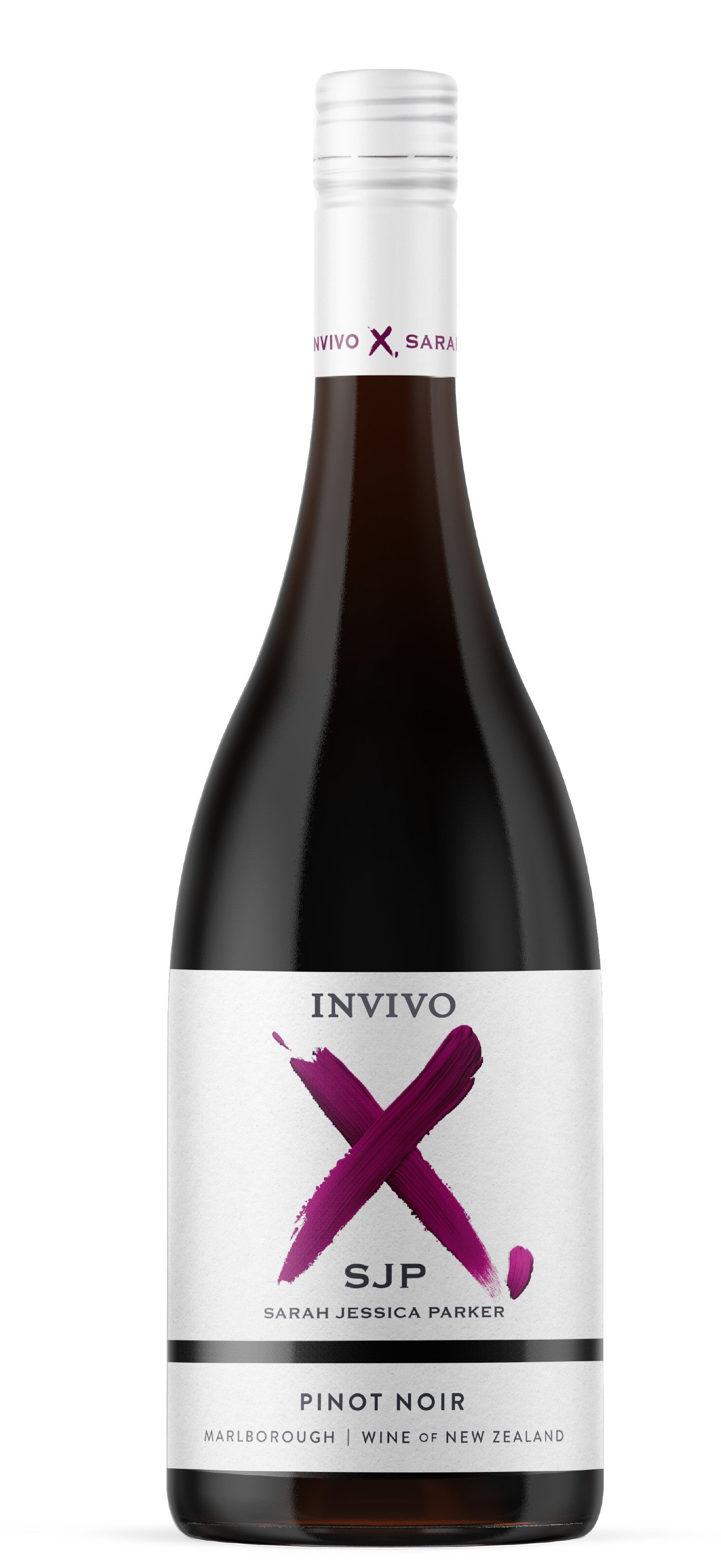 Invivo X by Sarah Jessica Parker Pinot Noir 2022 Front Bottle Shot