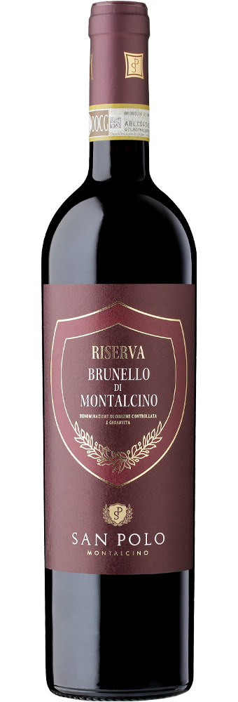 Poggio San Polo Brunello di Montalcino Riserva 2018 Front Bottle Shot