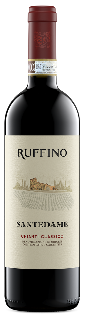 Ruffino Chianti Classico Tenuta Santedame 2019 Front Bottle Shot