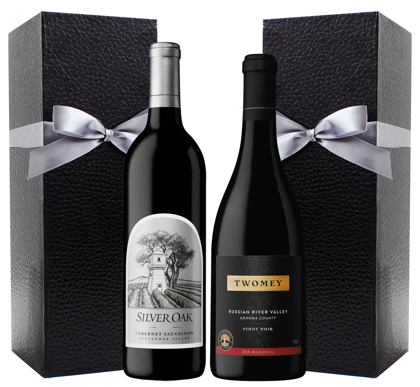 Silver Oak Alexander Valley Cab & Twomey Pinot Noir Gift Set