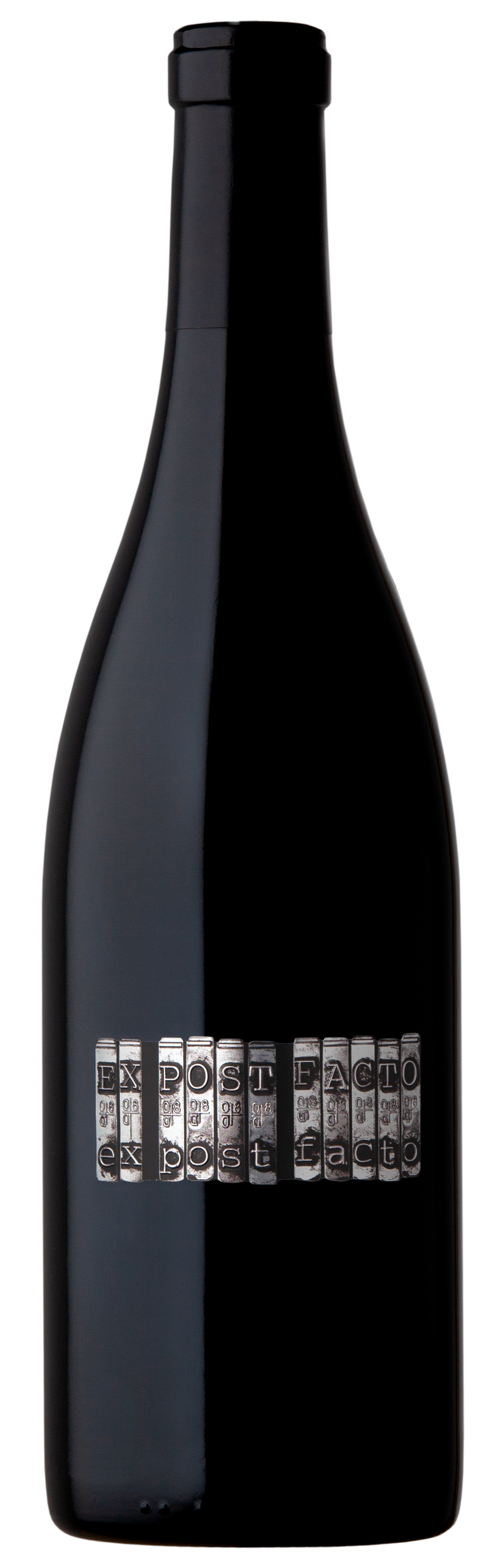 Ex Post Facto Syrah 2022 Front Bottle Shot