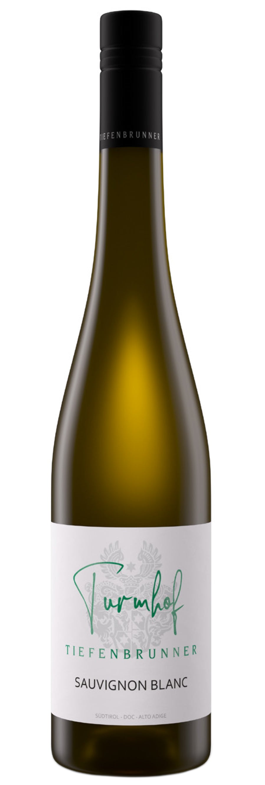 Tiefenbrunner Turmhof Sauvignon Blanc 2021 Front Bottle Shot