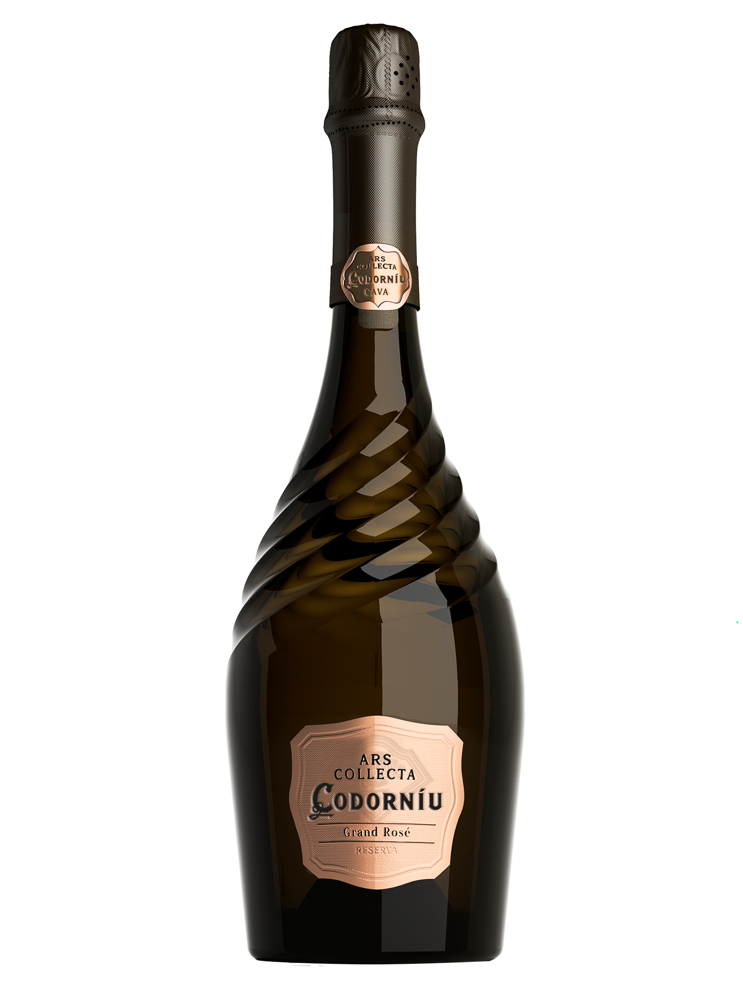 Codorniu Ars Collecta Grand Rose Reserva Front Bottle Shot