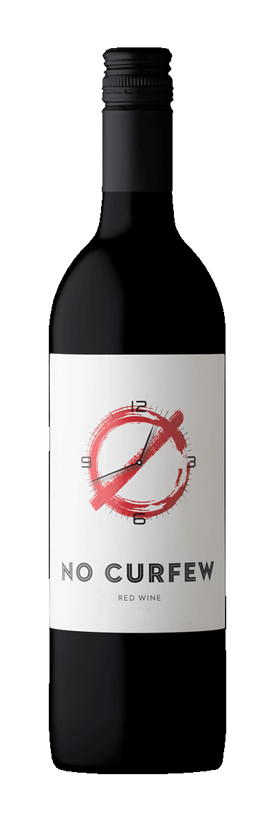 No Curfew by Amici Red Blend 2021 Front Bottle Shot