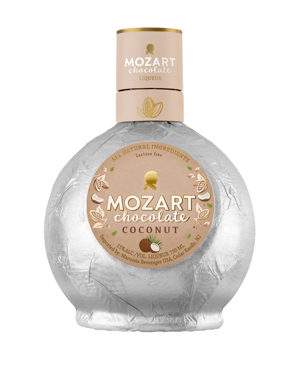 MOZART CHOCOLATE COCONUT LIQUEUR 750 ML
