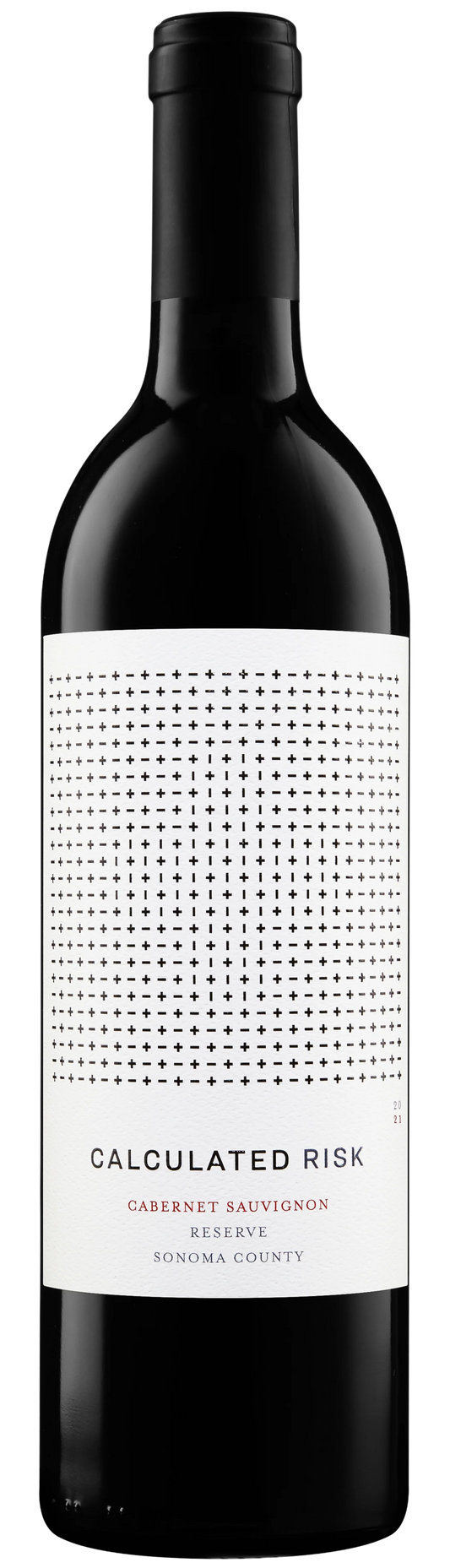 Calculated Risk Reserve Cabernet Sauvignon 2022  Front Bottle Shot