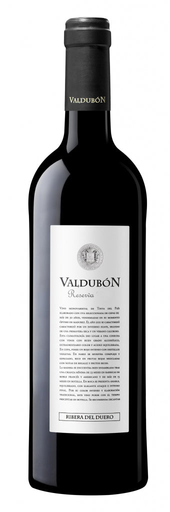 Ferrer Miranda Valdubon Reserva 2018 Front Bottle Shot