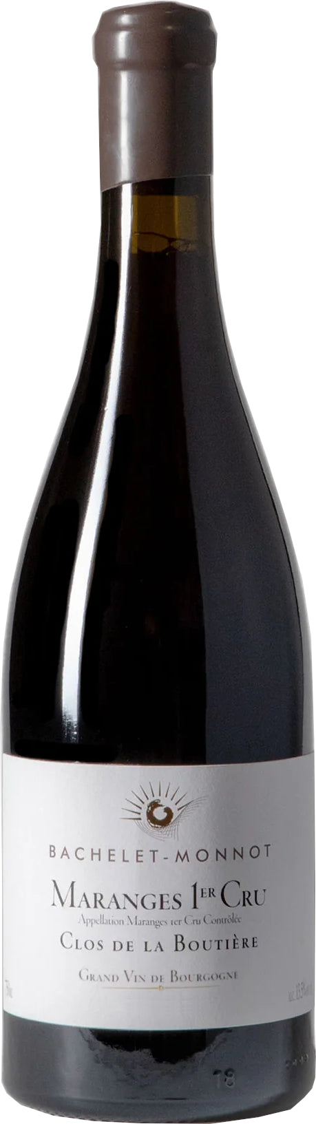 Domaine Bachelet-Monnot Maranges Clos de la Boutiere Premier Cru 2022 Front Bottle Shot