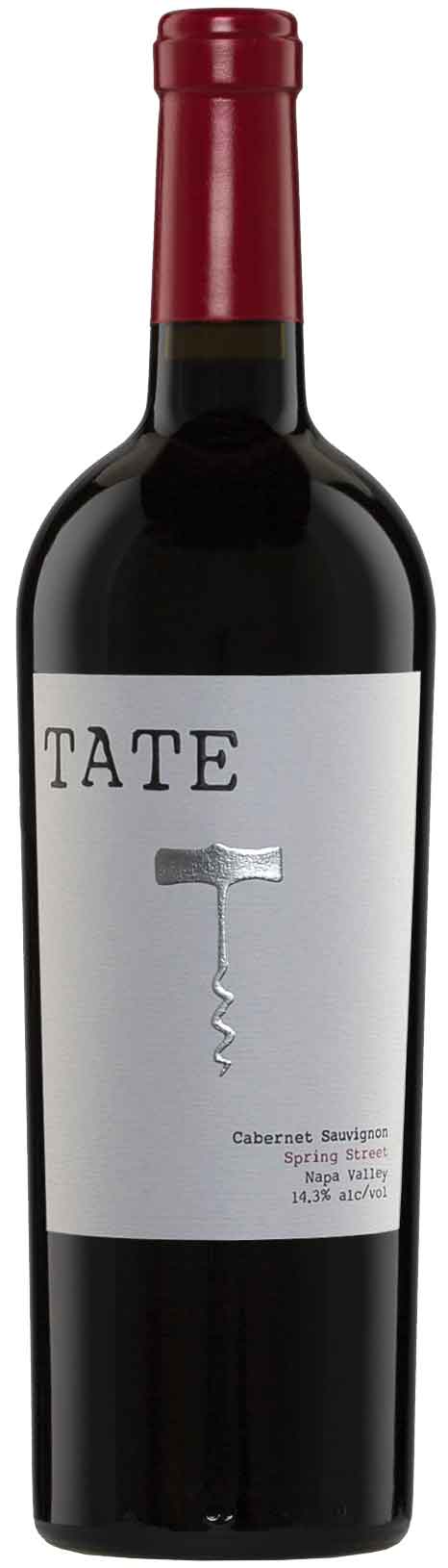 TATE Spring Street Cabernet Sauvignon 2021  Front Bottle Shot