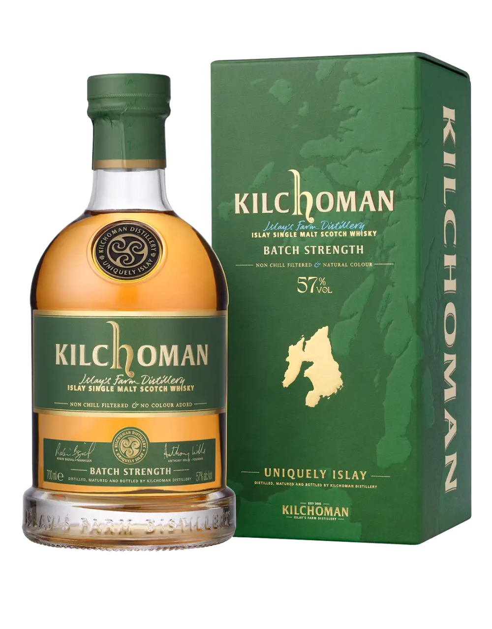 KILCHOMAN BATCH STRENGTH SCOTCH WHISKY 700 ML
