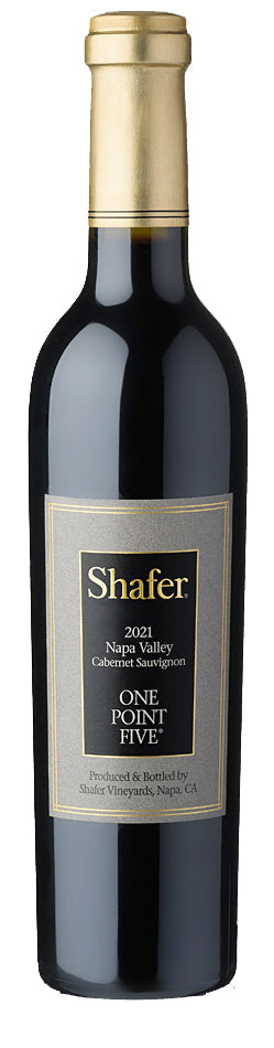 Shafer One Point Five Cabernet Sauvignon (375ML half-bottle) 2021 Front Bottle Shot