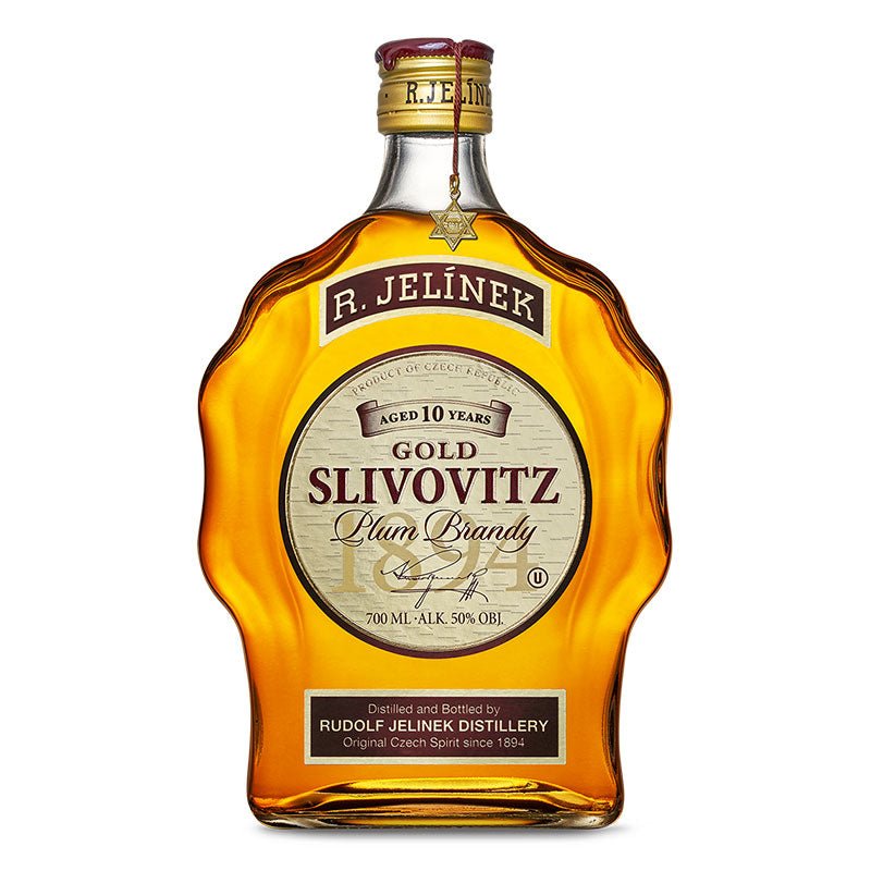 R. Jelinek 10 Years Kosher Gold Slivovitz Plum Brandy 700ml