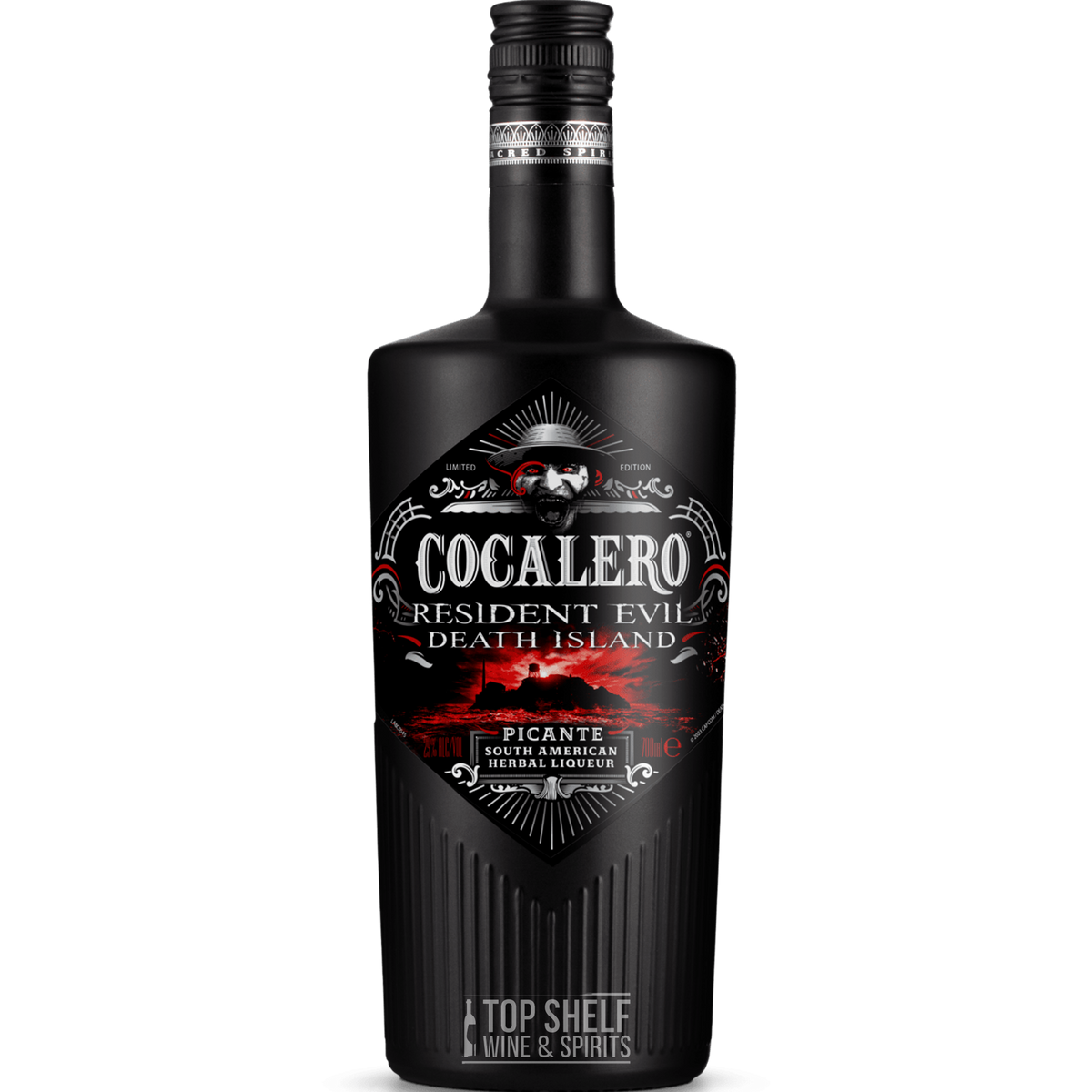 Cocalero x Resident Evil: Death ISland Picante Liqueur