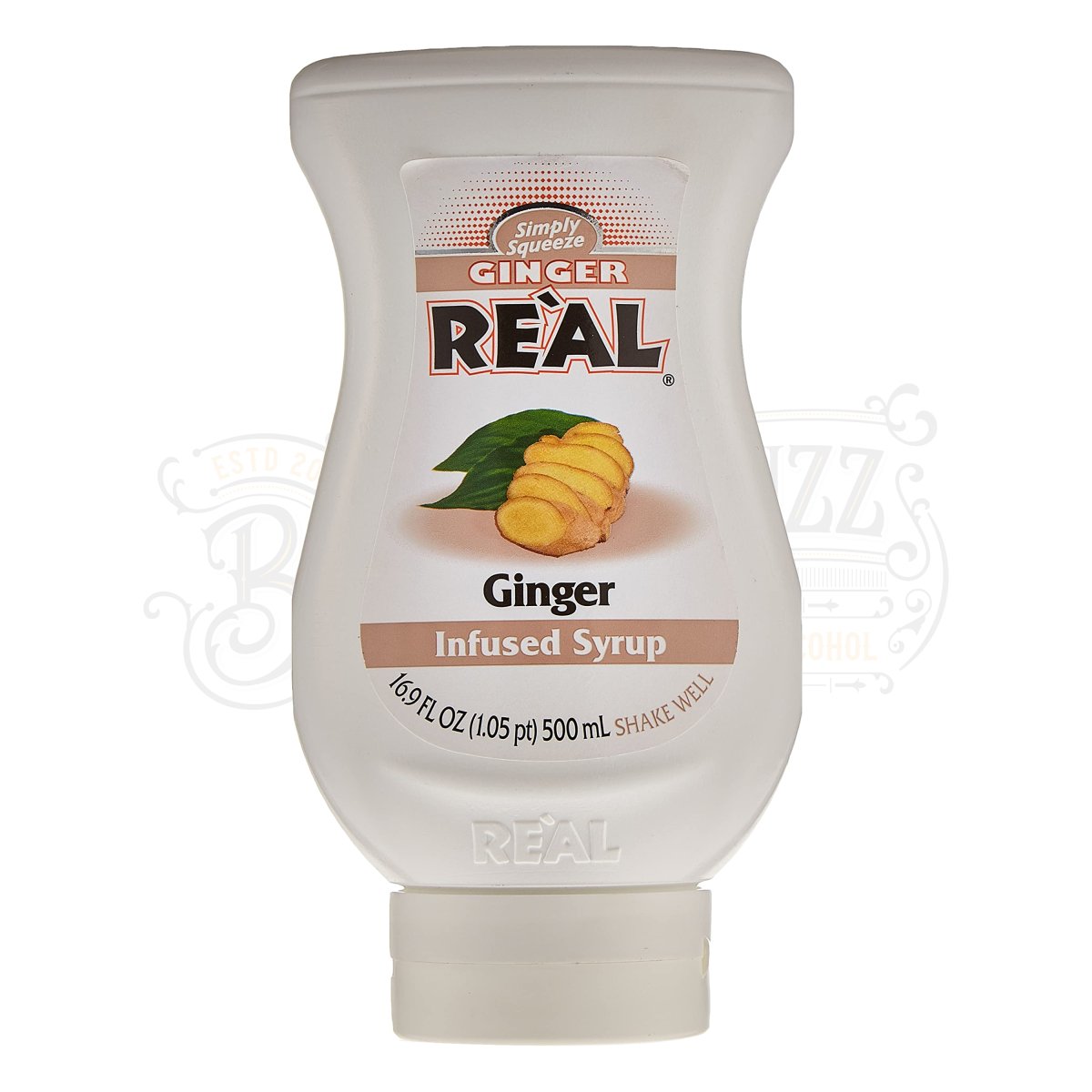 Reà l Cocktail Ingredients Ginger Infused Syrup 500 ml