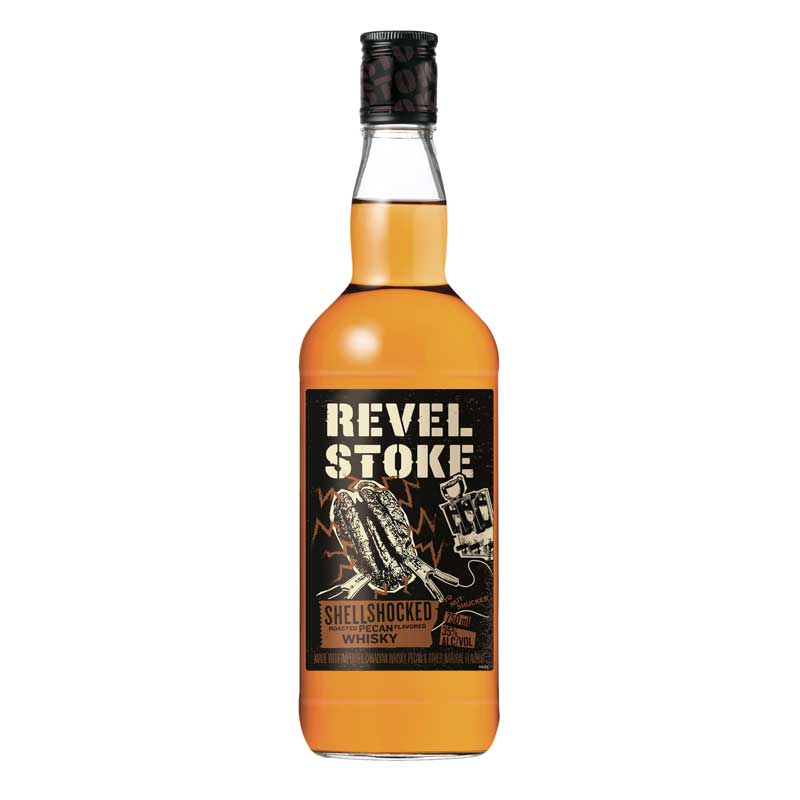 Revel Stoke Shellshocked Roasted Pecan Flavored Whisky 750ml