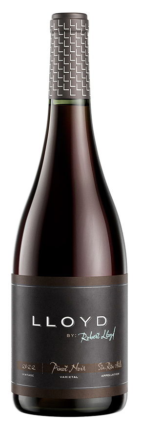 Lloyd Sta. Rita Hills Pinot Noir 2022  Front Bottle Shot