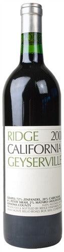 Ridge Geyserville Zinfandel (750Ml)