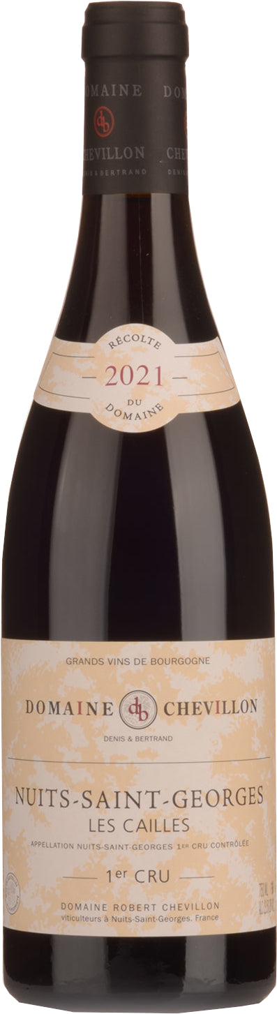 Domaine Robert Chevillon Nuits-Saint-Georges Les Cailles Premier Cru 2021 Front Bottle Shot