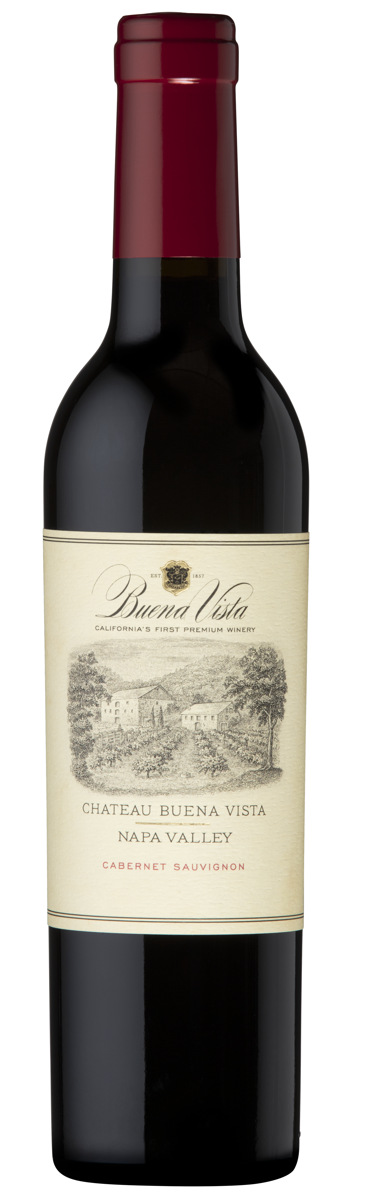 Buena Vista Chateau Buena Vista Napa Valley Cabernet Sauvignon (375ML half-bottle) 2020 Front Bottle Shot