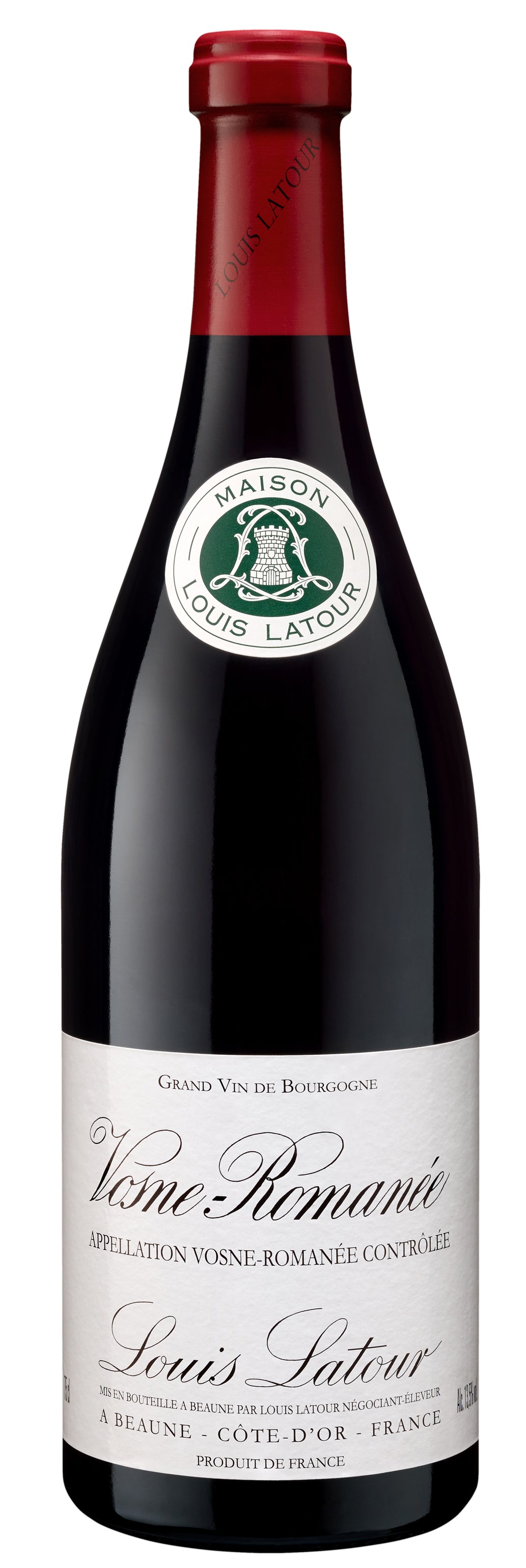 Louis Latour Vosne-Romanee 2022 Front Bottle Shot