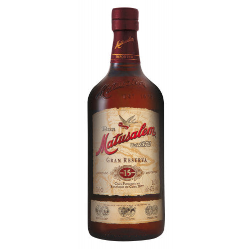 Matusalem 15 Year Old Gran Reserva Solera Rum