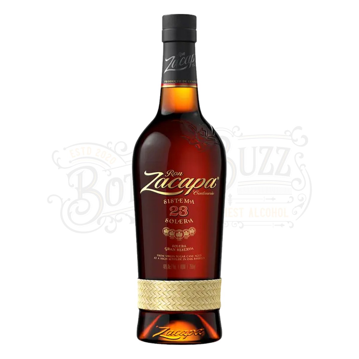 Ron Zacapa Aged Rum Centenario Solera Gran Reserva 23 Yr