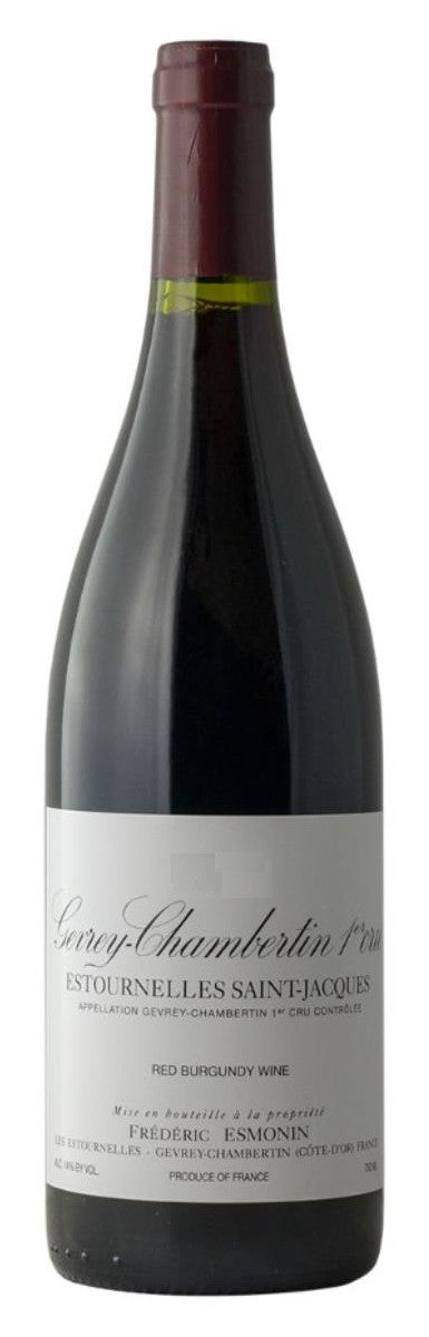 Frederic Esmonin Gevrey-Chambertin Estournelles St Jacques Premier Cru 2023 Front Bottle Shot