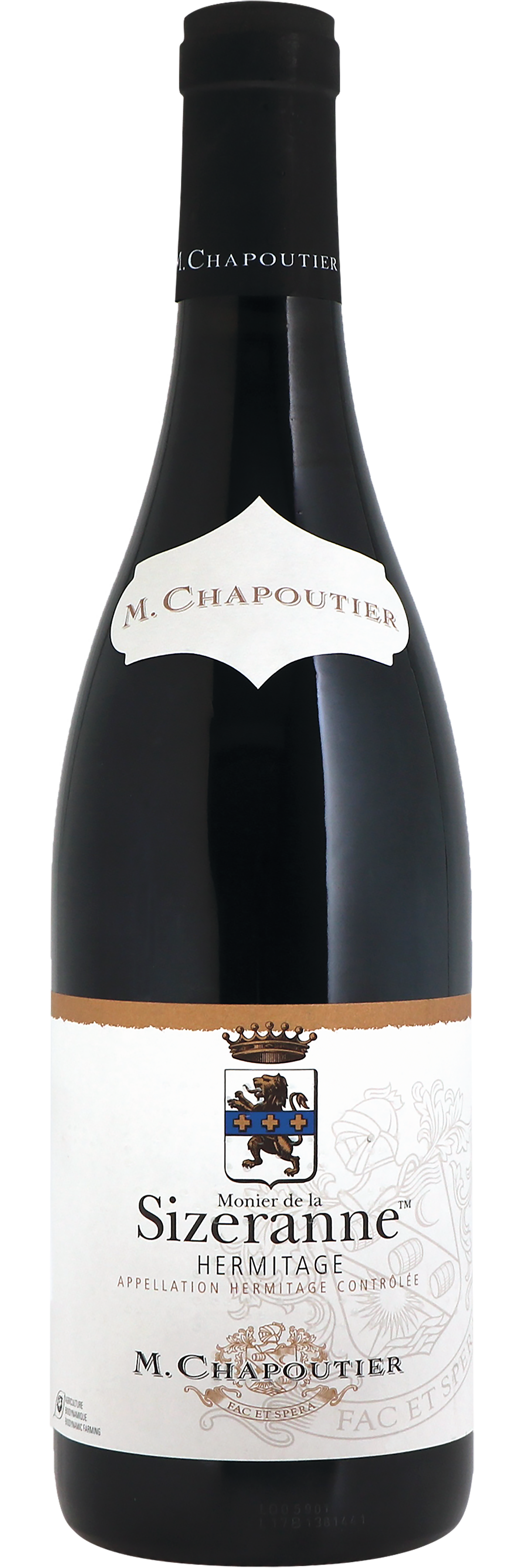 Maison Chapoutier Hermitage Monier de la Sizeranne 2020 Front Bottle Shot