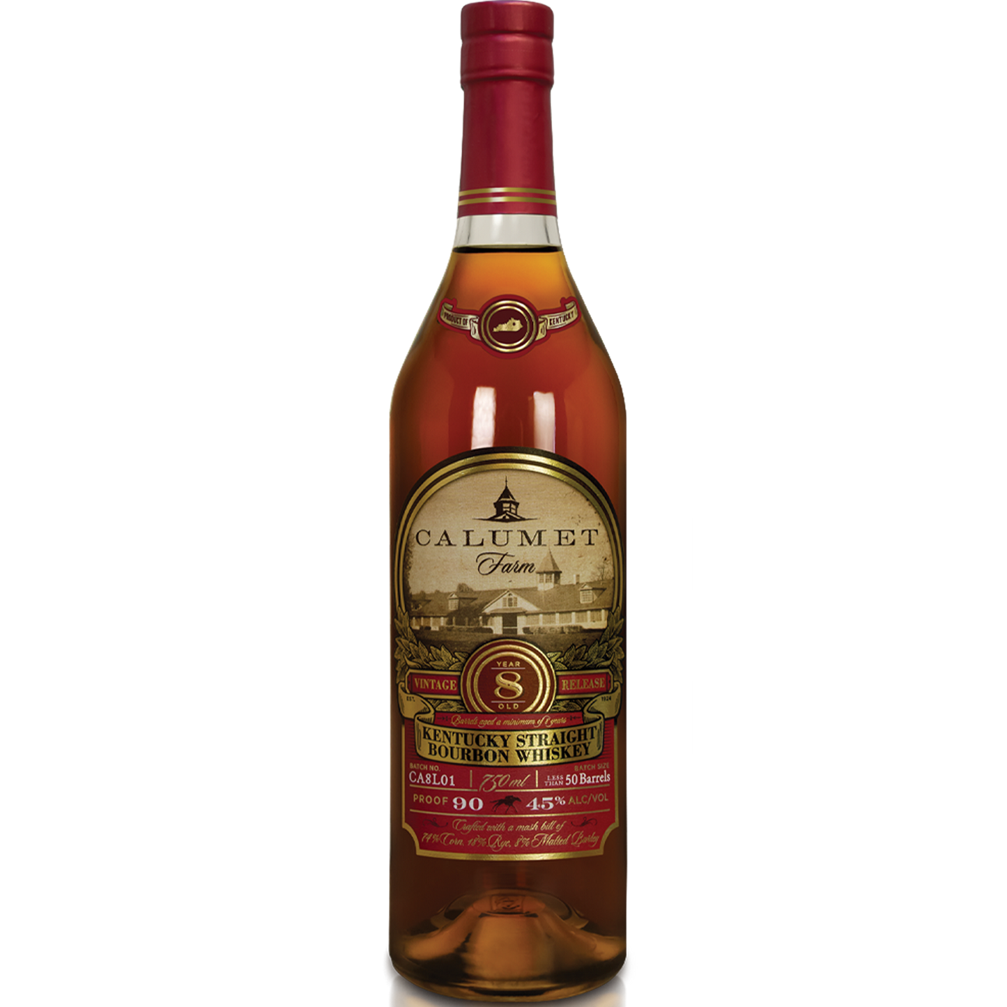 Calumet Farm 8 Year Kentucky Straight Bourbon