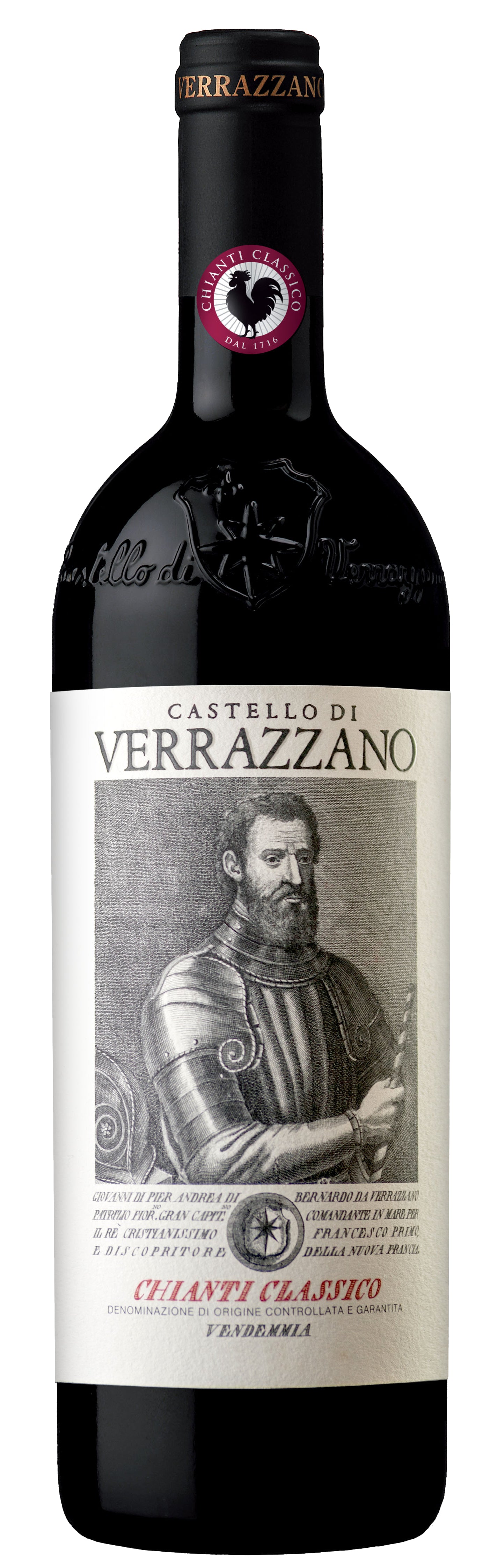 Castello di Verrazzano Chianti Classico 2019 Front Bottle Shot