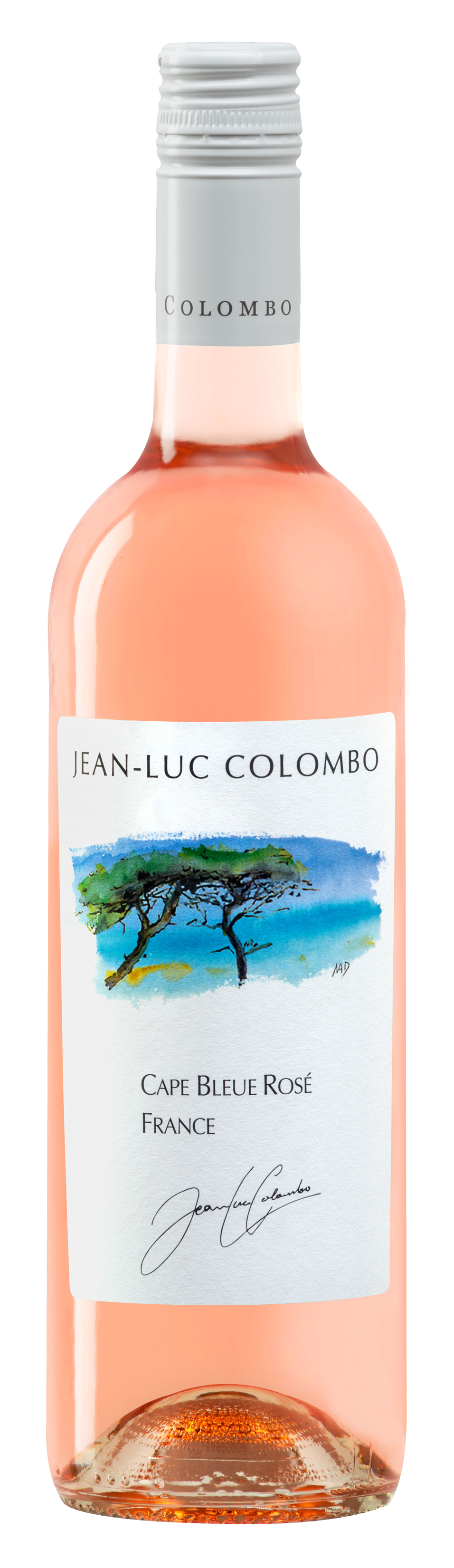 Jean-Luc Colombo Cape Bleue Rose 2023 Front Bottle Shot