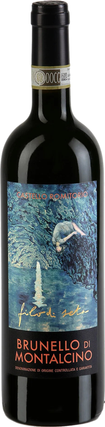 Castello Romitorio Brunello di Montalcino Filo di Seta 2019  Front Bottle Shot