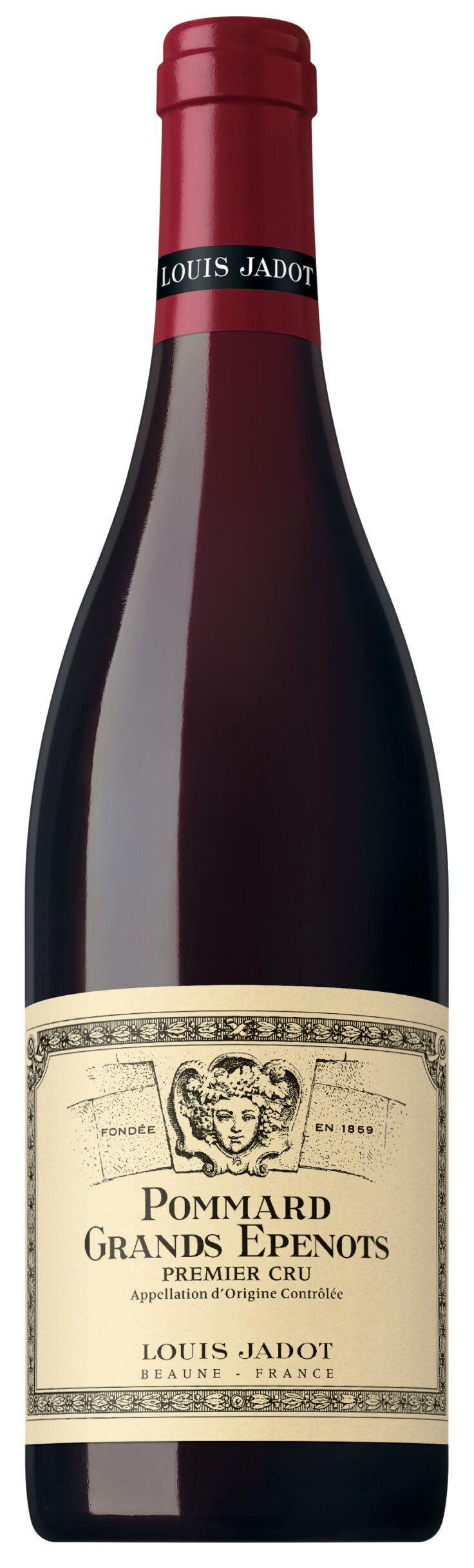Louis Jadot Pommard Grands Epenots Premier Cru 2022 Front Bottle Shot