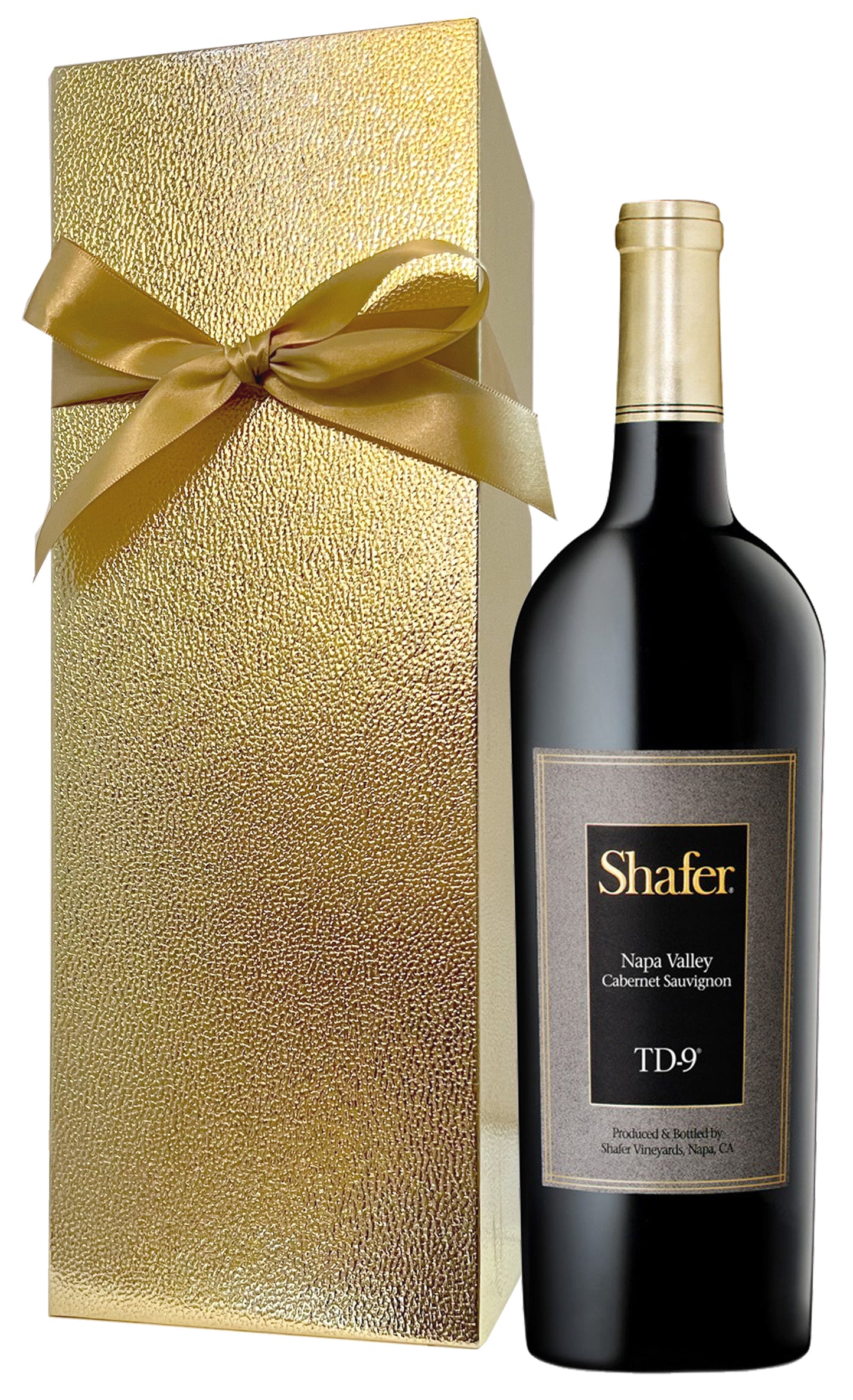 Shafer TD-9 Cabernet Sauvignon with Gold Gift Box