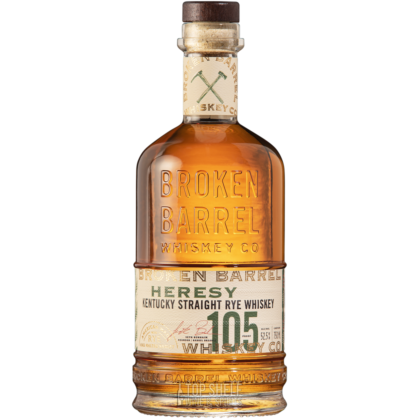 Broken Barrels Heresy Kentucky Rye Whiskey