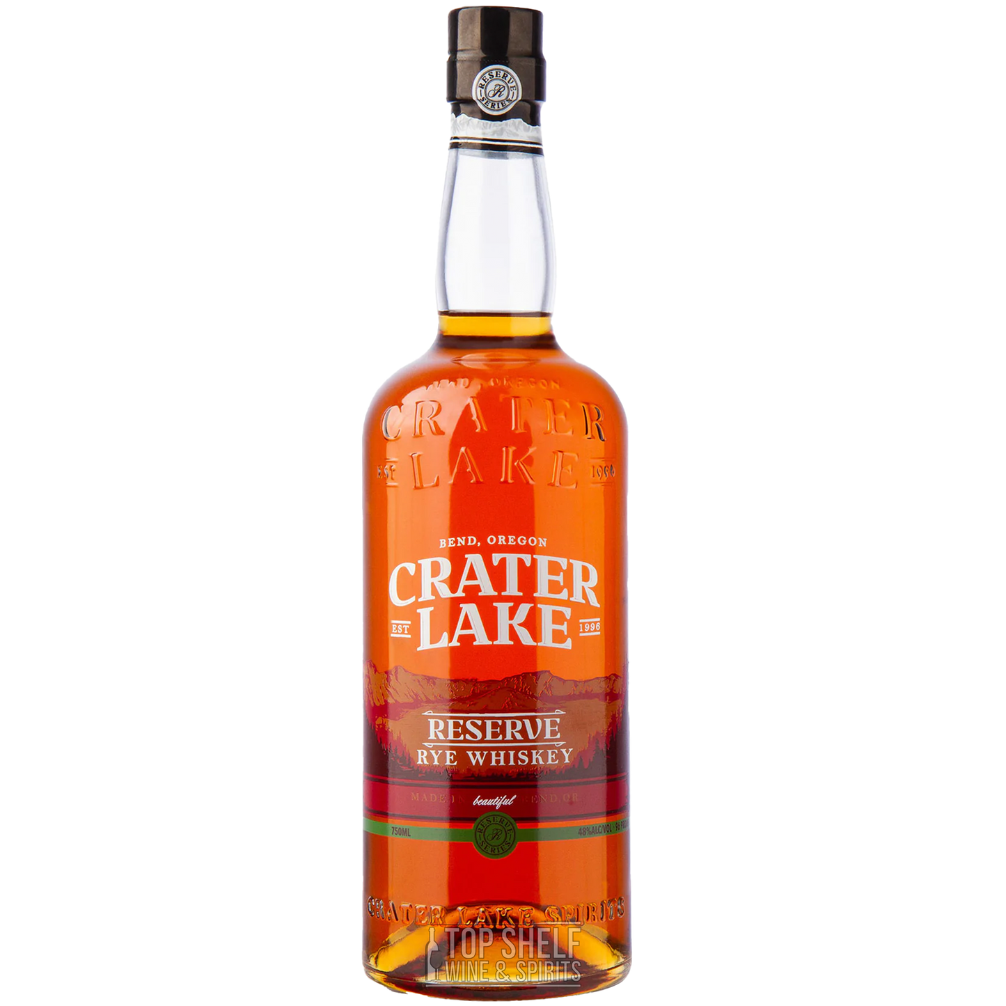 Crater Lake Reserve Rye Whiskey