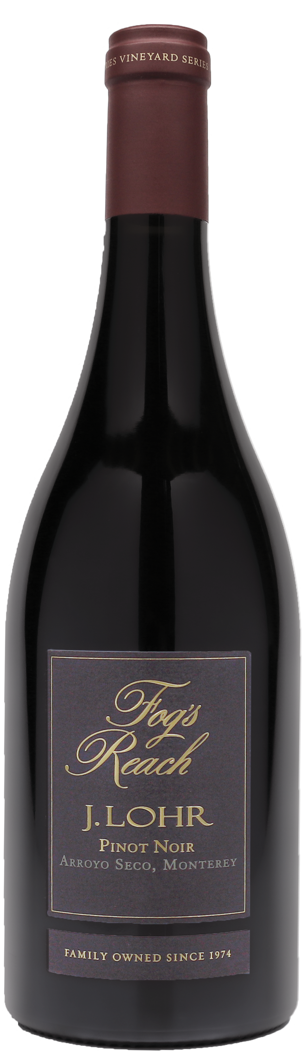 J. Lohr Fog's Reach Pinot Noir 2023  Front Bottle Shot