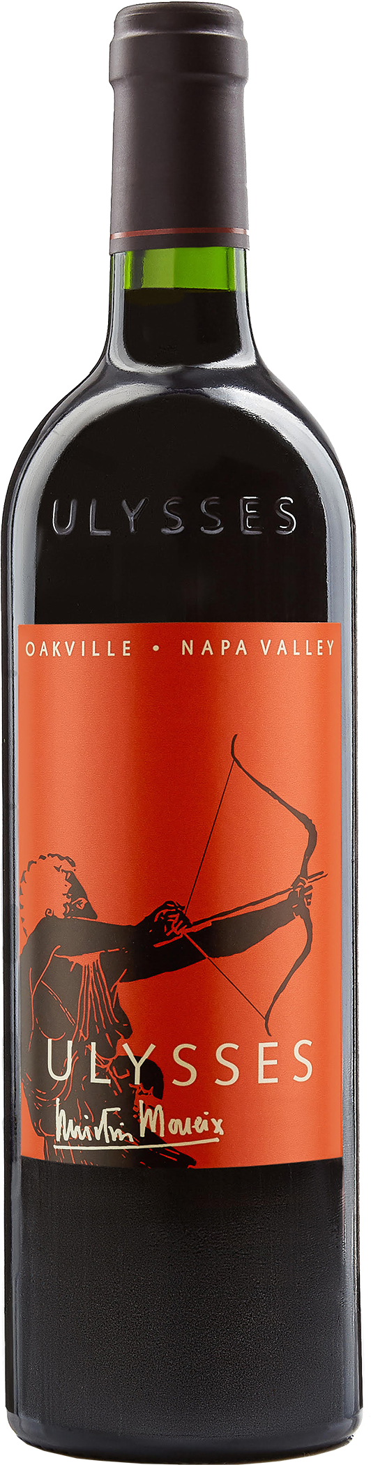 Ulysses Cabernet Sauvignon 2020  Front Bottle Shot