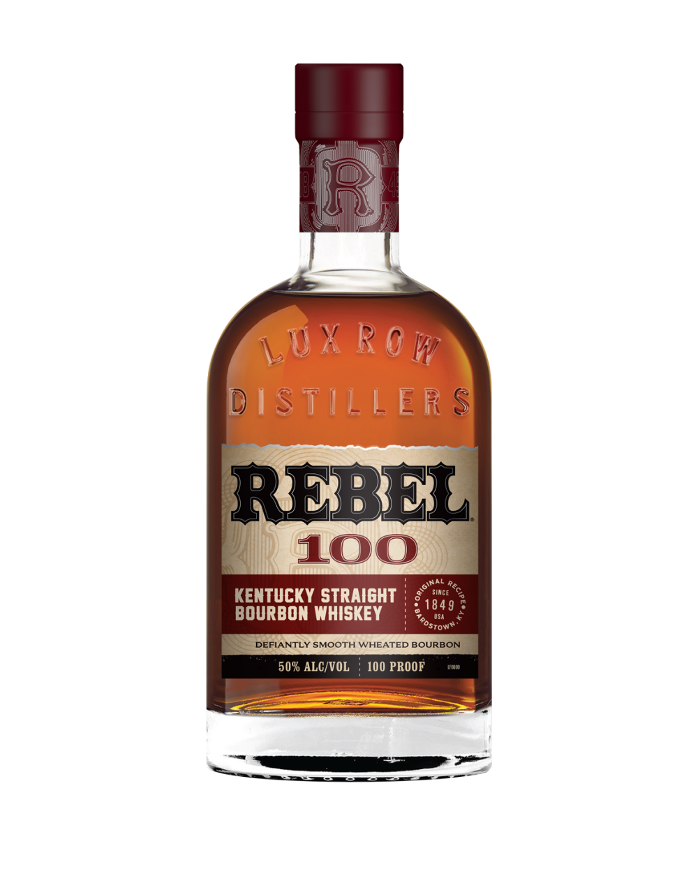 REBEL 100 KENTUCKY STRAIGHT BOURBON WHISKEY 750 ML