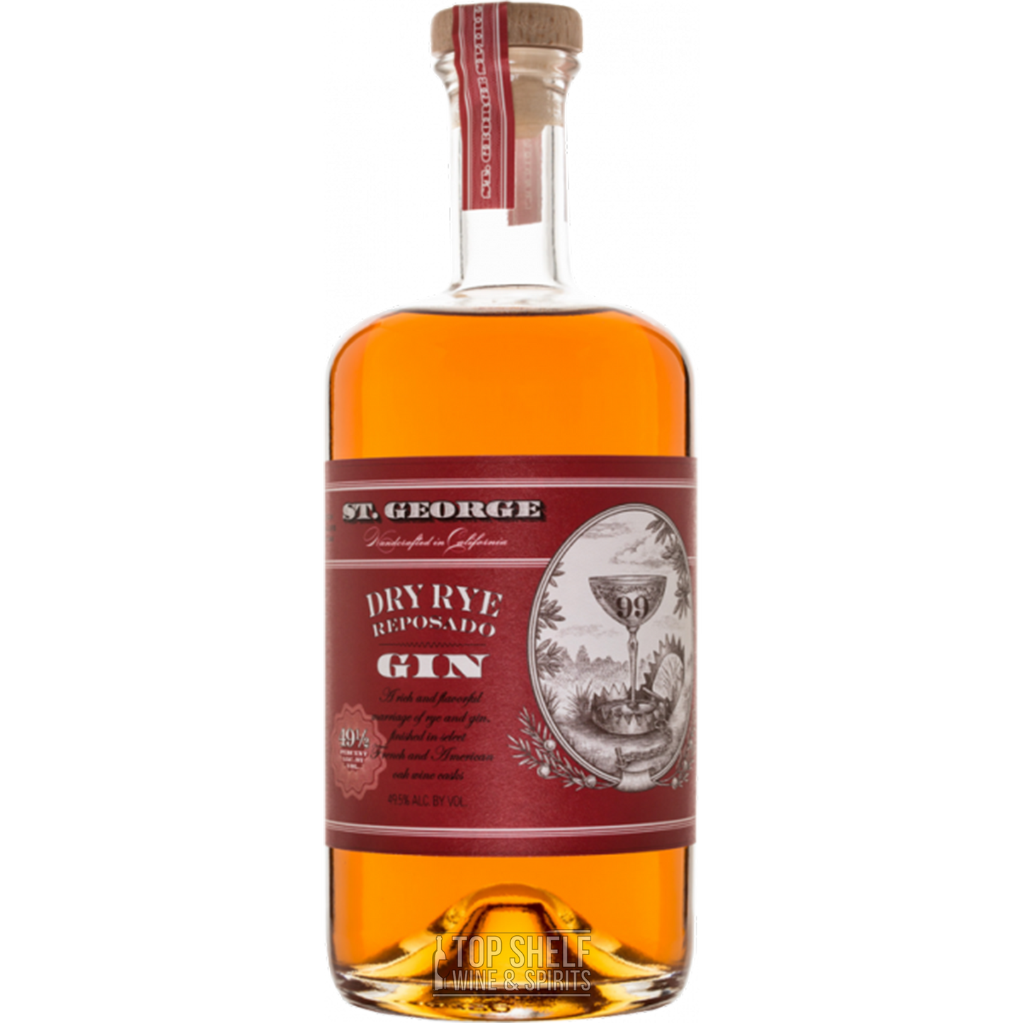 St. George Dry Rye Reposado Gin