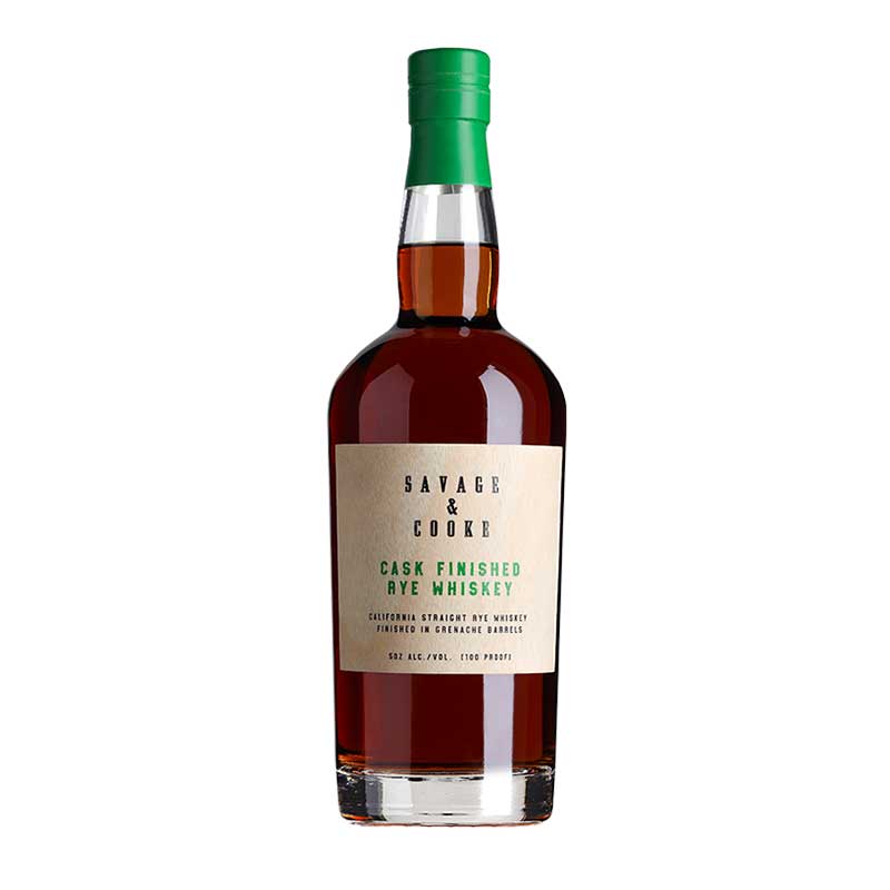 Savage & Cooke Cask Finished Rye Whiskey 750ml