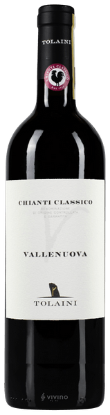 Tolaini Vallenuova Chianti Classico 2020 Front Bottle Shot